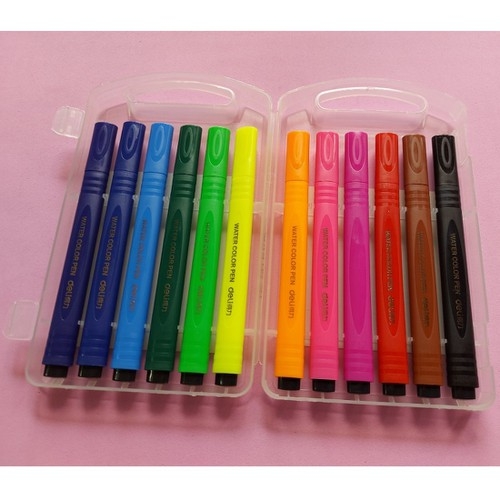 Bút dạ nước Deli 12 màu 7062
