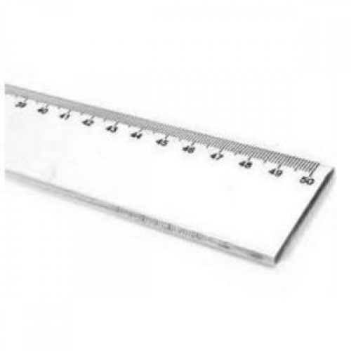 Thước mica 50cm
