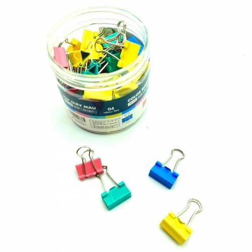 Kẹp bướm màu 19mm
