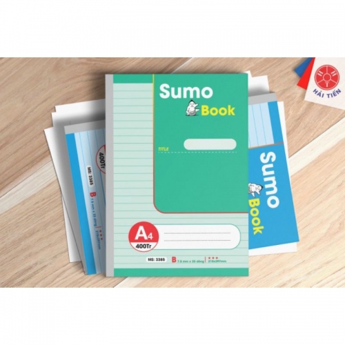 Sổ Sumo A4 400 trang