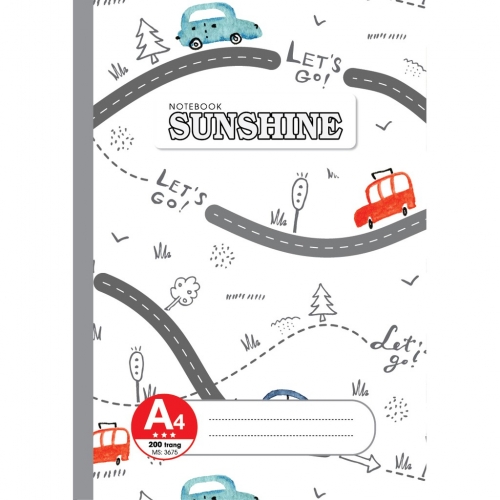 Sổ may gáy A4 SunShine 400tr